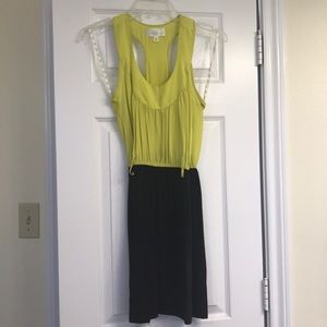 Have Neon Yellow and Black Dress